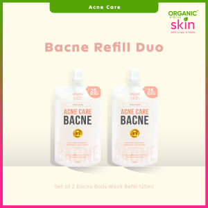 Organic Skin Japan Acne Care Bacne Body Wash 125ml Refill Set of 2 Antiacne Bodywash