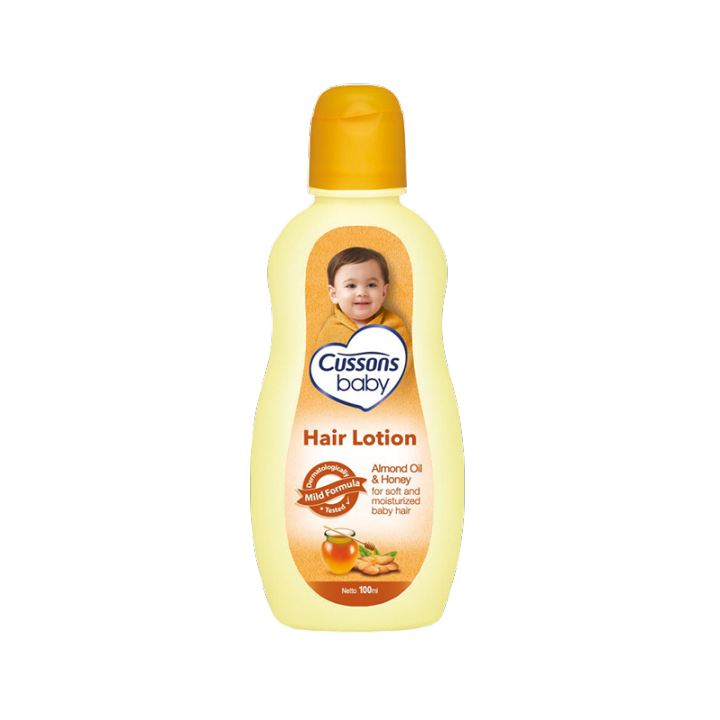 CUSSONS BABY Hair Lotion Almond Oil Honey//Lotion Rambut Bayi