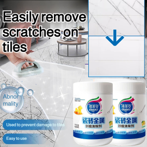 Strong Kitchen Countertop Stain Remover Marble Quartz Tile Polishing Cleaner Neutral PH Stone Cleaning Powder