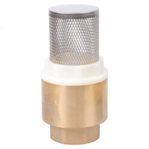 3/4inch Brass Foot Valves Internal Thread Bottom Valves Female Brass Check Valves With Strainer Easy to Install