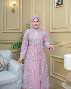 Mahalini Garden / Seragaman Pesta / Gamis Terbaru / Gamis Modern / Gamis Kondangan/Gamis Jumbo/Gamis