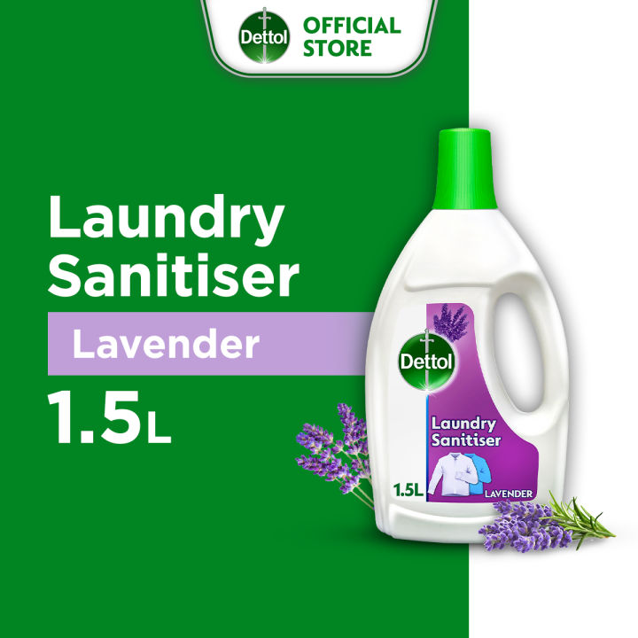 Dettol Lavender Disinfectant Laundry Sanitiser / Laundry Sanitizer 1.5L
