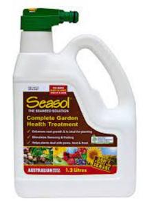 Seasol The Seaweed CONCENTRATE SOLUTION Complete Health Treatment 1.2 L. Fertilizer/Nutrient for root/flower/seed/fruit/plant/soil.