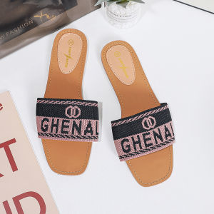 #BK-12 New Korean Elegant Flat Sandals new arrival