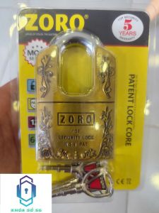 Ổ khóa 6P Chống Cắt ZORO Bông Lúa - Hàng Chính Hãng