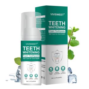 【BUY 1 TAKE 1】VIVISWEET Teeth Whitening Toothpaste Cleansing teeth Mousse Remove Oral Odor Bright Tartar Remover