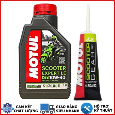 Nhớt xe tay ga Motul Scooter Expert LE 4T 10W40 [Mua 5 tặng 1 phểu]