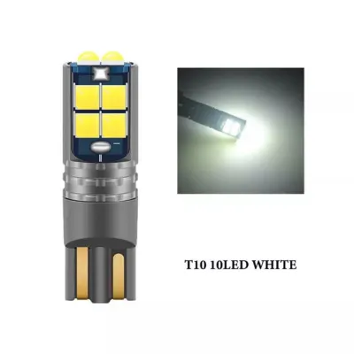 พร้อมส่งหลอดไฟ LED T10 10SMD (1ชิ้น )ตัวใหม่สว่างตาแตก กว่าชิป ปกติ ไฟหรี่ ไฟเลี้ยว