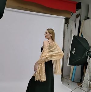 Graceful Bridal Shawl for Special Night Wrap Costume Lace Wrap for Special Gatherings Wedding Party