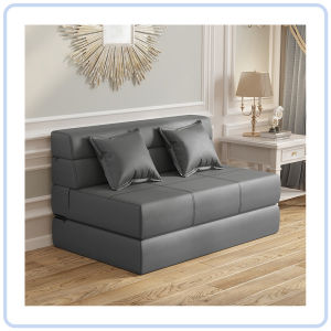 【DAILY ESSENTIAL】 Folding Floor Sofa Bed | 72 or 100cm | Six Colours