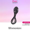 WOMANIZER - Magnetic Charging Cable For Classic/Premium/Insideout USB Power Cable Pink Lifestlye. 