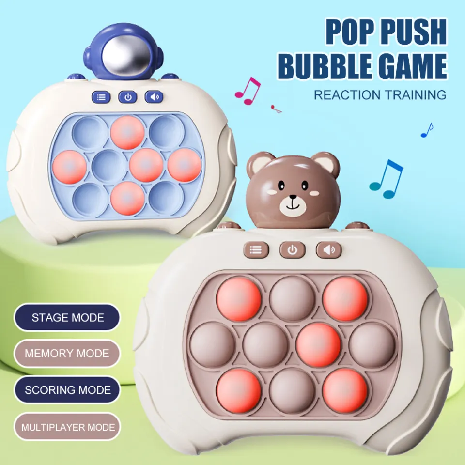 ETE TOY Quick Push game Console Pop It Game Machine Puzzle toys