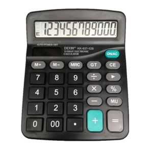 12-bit Large LCD Calculator Computer Electronic Calculator Multifunction Calculator Office Equipment