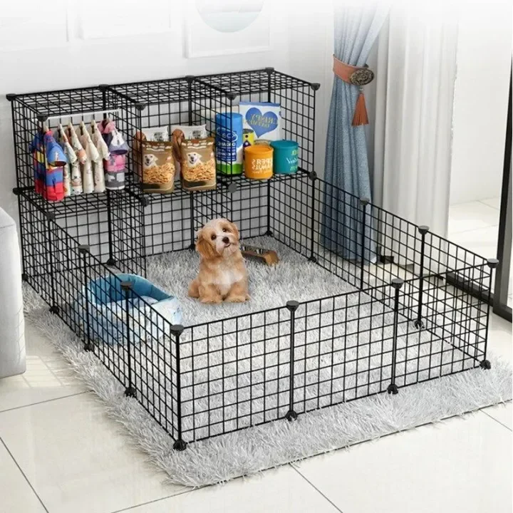 Crate fence hot sale for dogs