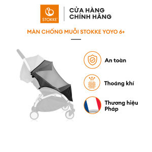 【 7-14.1 SALE 30%】Màn chống muỗi cao cấp màn lưới chụp cho xe đẩy màn chống côn trùng thoáng khí và an toàn cho bé - STOKKE YOYO mosquito net (size 6+ và 0+)