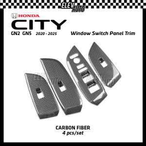 Honda City GN2 2020 - 2025 Window Switch Panel Trim Interior Accessories Hatchback Sedan 2021 2022 2023 2024