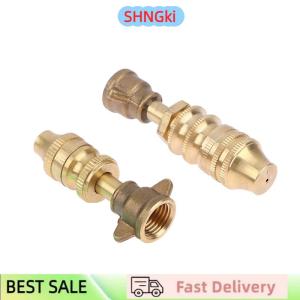 SHNGki Agriculture Brass Missile Nozzle Straight Jet +Mist Spray Adjustable Nozzle Electric Sprayer High Pressure Spraying