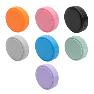 8 miếng tái sử dụng hành lý Caster Bìa bánh xe silicon bảo vệ ngăn chặn tiếng ồn vết trầy xước phù hợp với hầu hết bánh xe trục quay