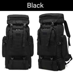 กระเป๋าเดินป่า 100L กระเป๋าลายพราง กระเป๋าท่องเที่ยว กระเป๋าเป้ลายพราง ลายทหาร ความจุขนาดใหญ่พิเศษ