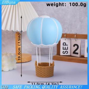 [COD] Blue Pink Hot Air Balloon Cake Topper Gender Reveal Party Cake Decoration Kids Boy Girls Birthday Party Supplies Baby Shower