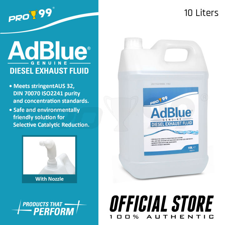 Pro-99 Adblue Diesel Exhaust Fluid 10 Liters Pro99 PN#PDEF-10