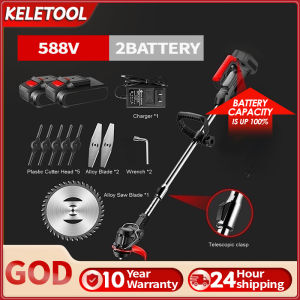 Cordless Lawn Mower Electric Lawn Mower Foldable Trimmer Adjustable Garden Pruning Cutting Power Tools Cordless Lawn Mower Handheld