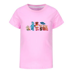In The Night Garden Clothes Kids Cartoon Igglepiggle Upsy Daisy Makka Pakka T Shirts Girls Funny T-shirts Boys Short-sleeve Tops
