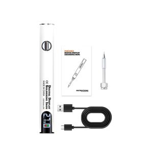 GOXBERK Không dây Mỏ hàn điện Điện áp có thể điều chỉnh Sạc nhanh USB Hàn điện không dây Cầm tay Màn hình kỹ thuật số Bộ dụng cụ hàn bút Dụng cụ hàn sửa chữa