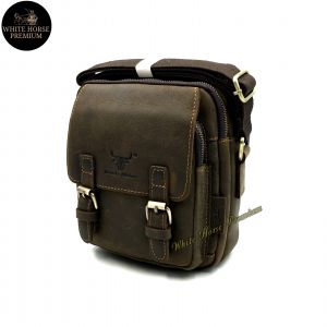 Lee Genuine Leather Sling Bag Shoulder Bag Cross Body Leather Bag Messenger Leather Bags Beg Kulit