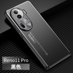 OPPO Reno 11 Pro 5G Case For OPPO Reno 11 Pro 5G (CPH2607) 【frosted aluminum alloy+TPU shockproof phone case cover】
