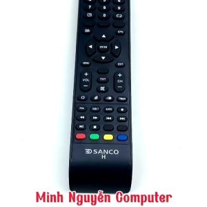 Remote điều khiển tivi SANCOH Mã 01 điều khiển TV SANCOH - Tặng kèm pin - Trang Nguyễn Computer