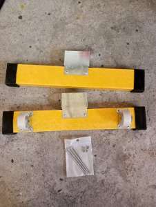 3m Fiberglass guardrail safety protection warning isolation folding telescopic pipe type power safety construction fence road control fence