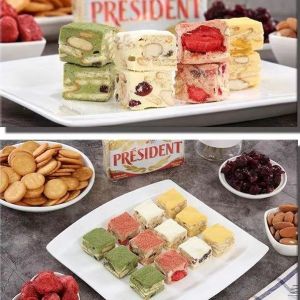 雪花酥纯手工散装网红雪花酥坚果健康休闲小零食Snow crisp pure handmade bulk net red snow crisp nuts healthy casual snacks