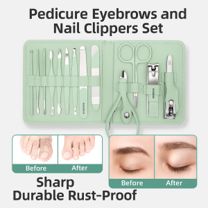 Rose Gold Manicure Nail Tools Set Nail Clippers Nail Scissors Nail Clippers Stainless Steel Set