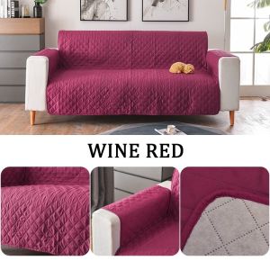 Solid color four seasons universal sofa towel waterproof knitted combination sofa full cover