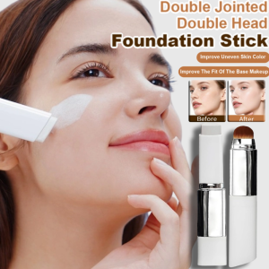 2-in-1Double-head Foundation Stick Moisturizing Lightweight Concealer Foundation Stick Waterproof And Sweat-Resistant