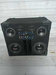 ลำโพงบลูทูธ ซัฟคู่6.5 ตู้สูตร กลางฟูเลนแหลม HK ตัวเล็กแต่ใจใหญ่ ไหวทุกงานลั่นทุกป่า