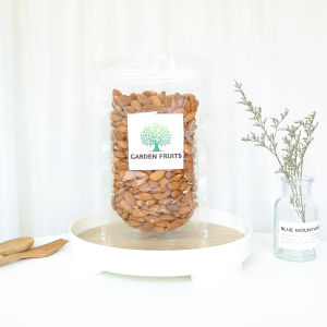Roasted Almond Whole อัลมอนด์เม็ดอบธรรมชาติ เกรดพรีเมี่ยม คัดเมล็ดมีคุณภาพ รับประกันกรอบแน่นนอน ไม่หืน อร่อย!! Keto ทานได้ By Garden Fruits