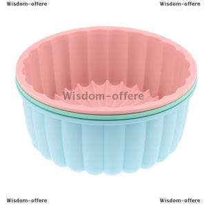 [COD] Wisdom-offere 6 Inch Charlotte Cake Pan Silicone Cheesecake Nonstick Round Silicone Baking Mold Cake Molds For Strawberry Shortcake Tart Pie