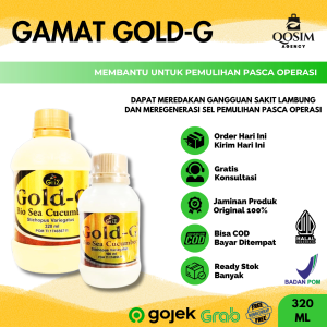 Jelly Gamat Gold G 320ml - Bantu Regenerasi Sel & Pengobatan Pasca Operasi