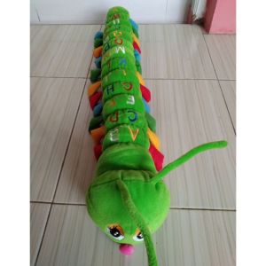 Boneka Ulat Ulil Jumbo 85 cm Hiasan Dashboard Mobil