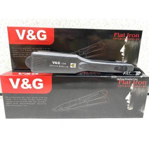 V&G Professional Flat Iron / Hair Straightener 1248 (Pink/Black Box Random Giving)