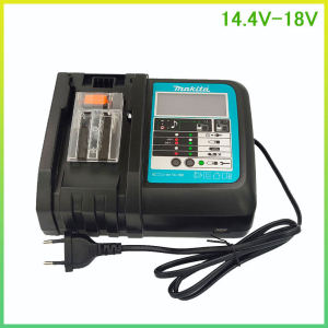 /6.0Ah 18V Makita dengan penggantian ion litium LED LXT BL1860B BL1860 BL1850 100 Makita asal bateri alat kuasa boleh di