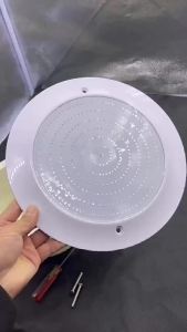 27W IP68 Waterproof Swimming Pool Lighting DC12v LED RGB Underwater Lamp With Remote Controller for Garden Decor Outdoor Light