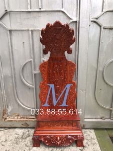 Bài vị rồng cửu huyền thất tổ 4 kích thước gỗ hương cao 41486167cm