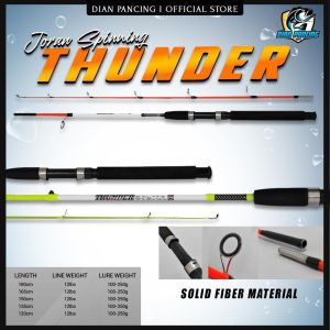 JORAN PANCING THUNDER FIBER SOLID SAMBUNG 2 SPEK MEDIUM ACTION
