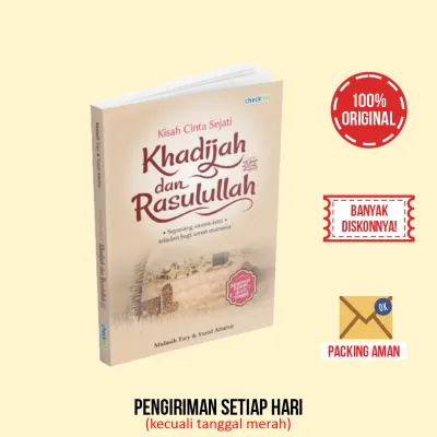 Buku Islami Kisah Cinta Sejati Khadijah & Rasulullah SAW
