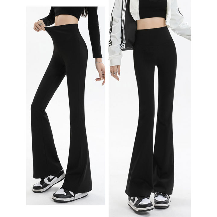 Fit Coconut Pants For Women High Waist Hip Lifting Plain Korean Simple