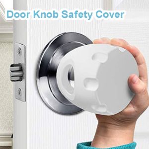 Detachable Care Child Proof Ball Shape Children Plastic Kids Protective Handle Sleeve Door Knob Cover Safety Lock Cover Home Accessory