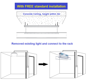 Oikia - Solar Pro Max - Automated Laundry Rack  / Clothes Drying Rack / Laundry Drying Rack / Clothes Rack / Smart Clothes Rack